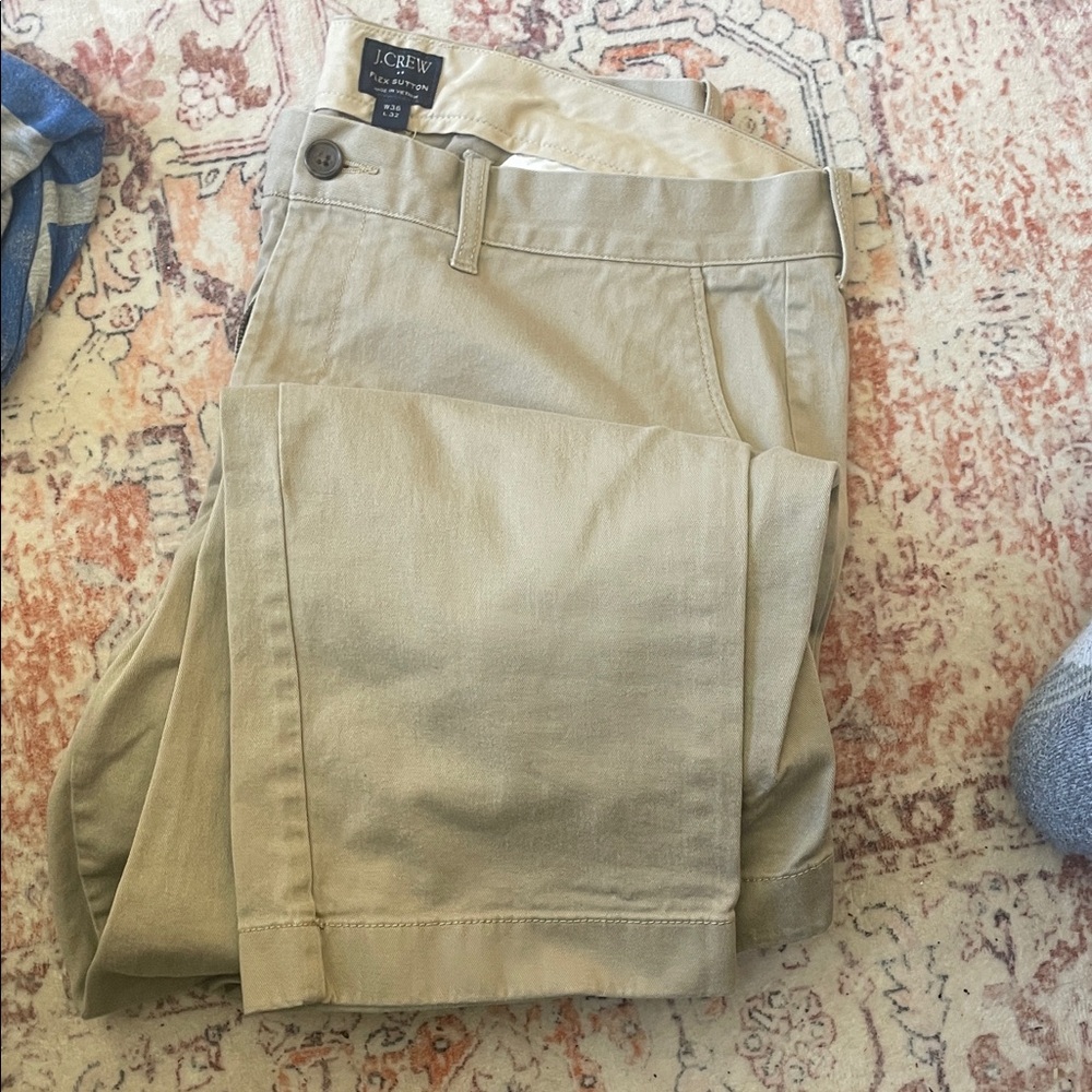 J. Crew Men's Khaki Chinos